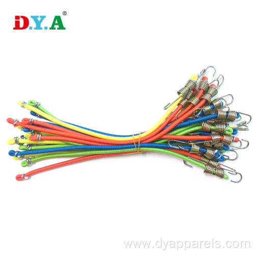 Factory directly 5 mm bungee cords with hook